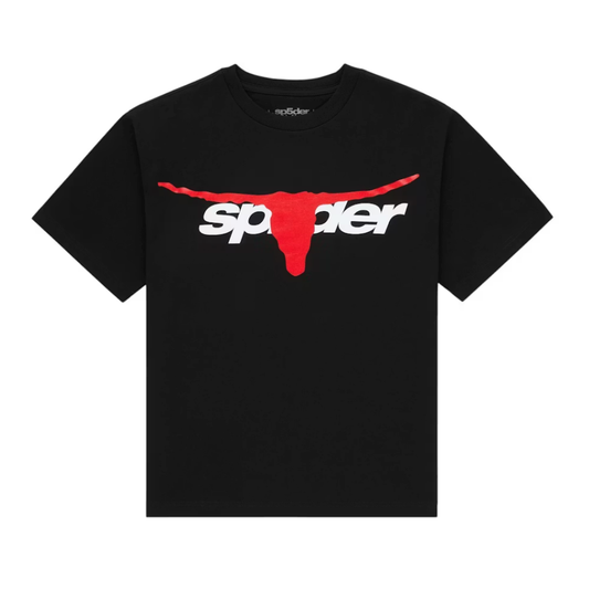 Sp5der TX5 Flag Tee Black