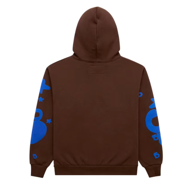 Sp5der Beluga Hoodie Brown