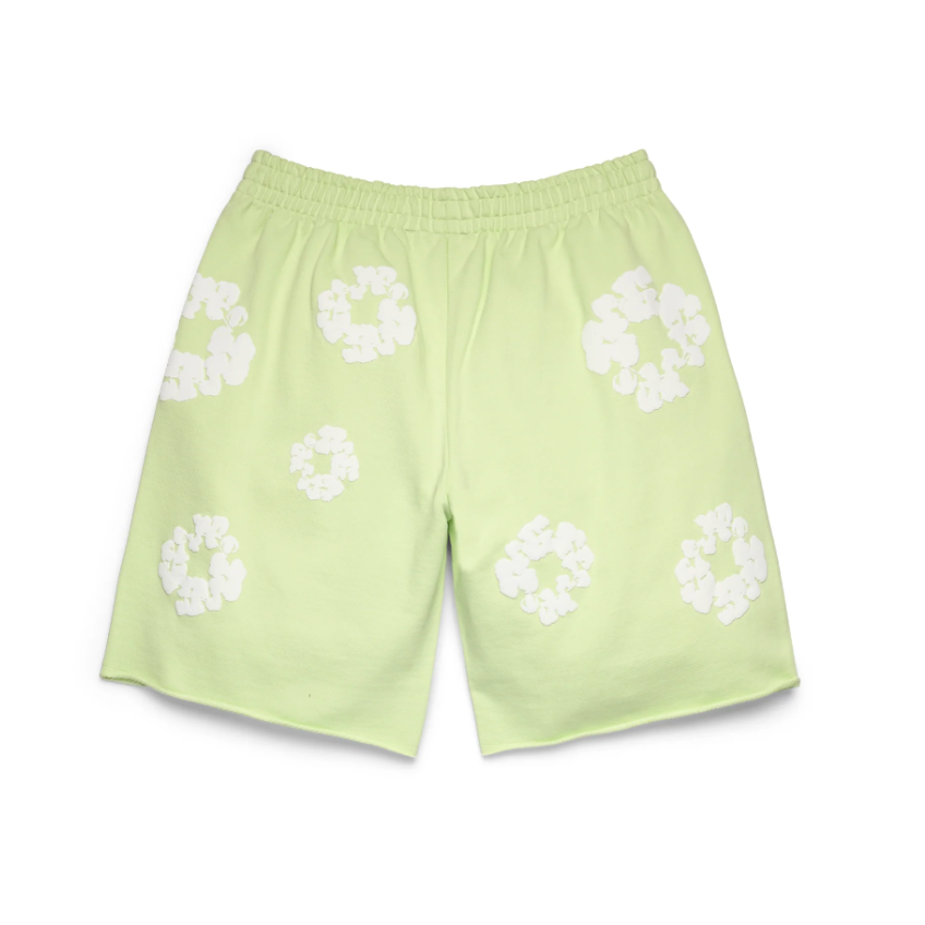 DENIM TEARS COTTON WREATH SWEATSHORTS MINT