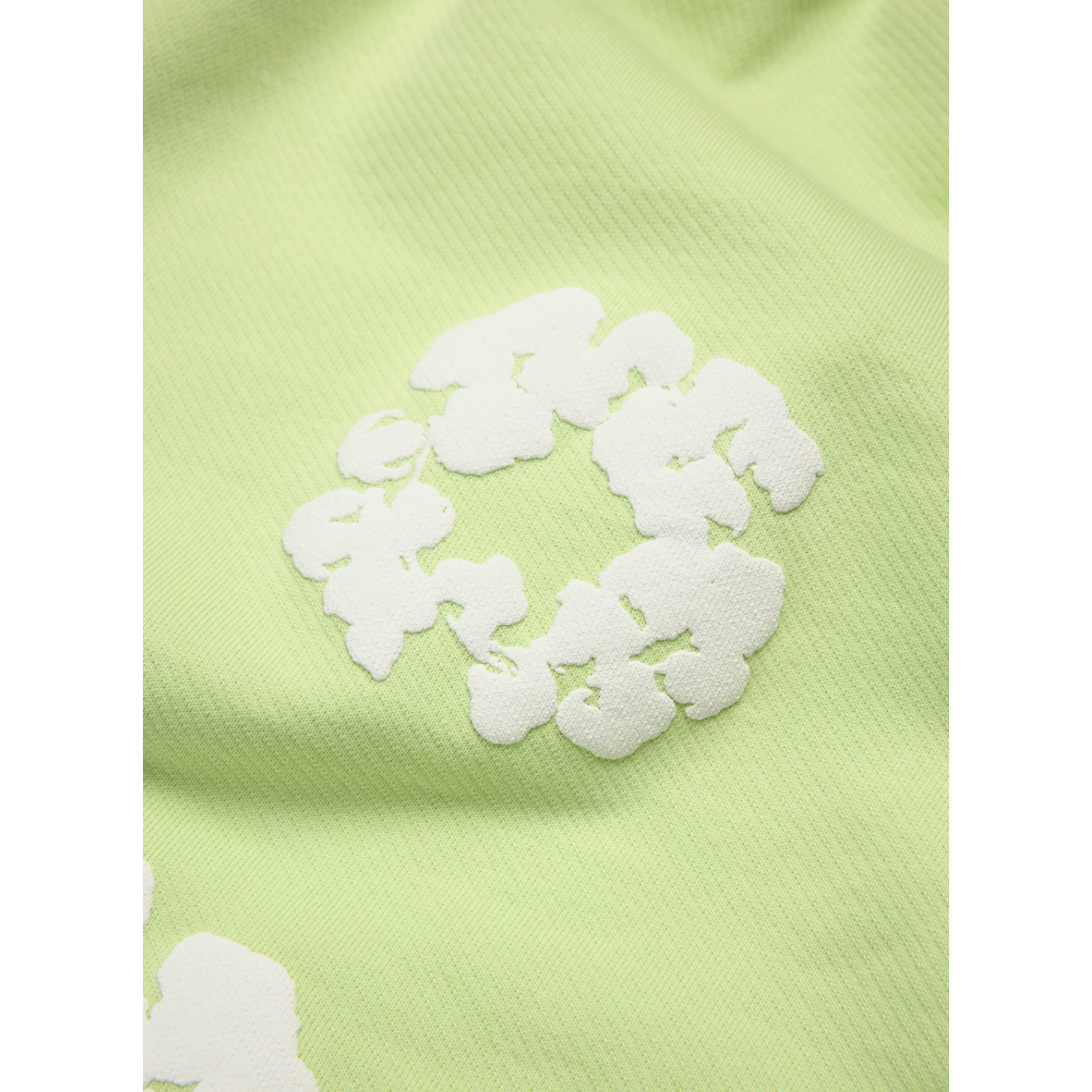 DENIM TEARS COTTON WREATH ZIP HOODIE MINT