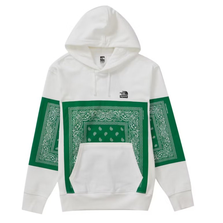Supreme The North Face Bandana Hooded Sweatshirt