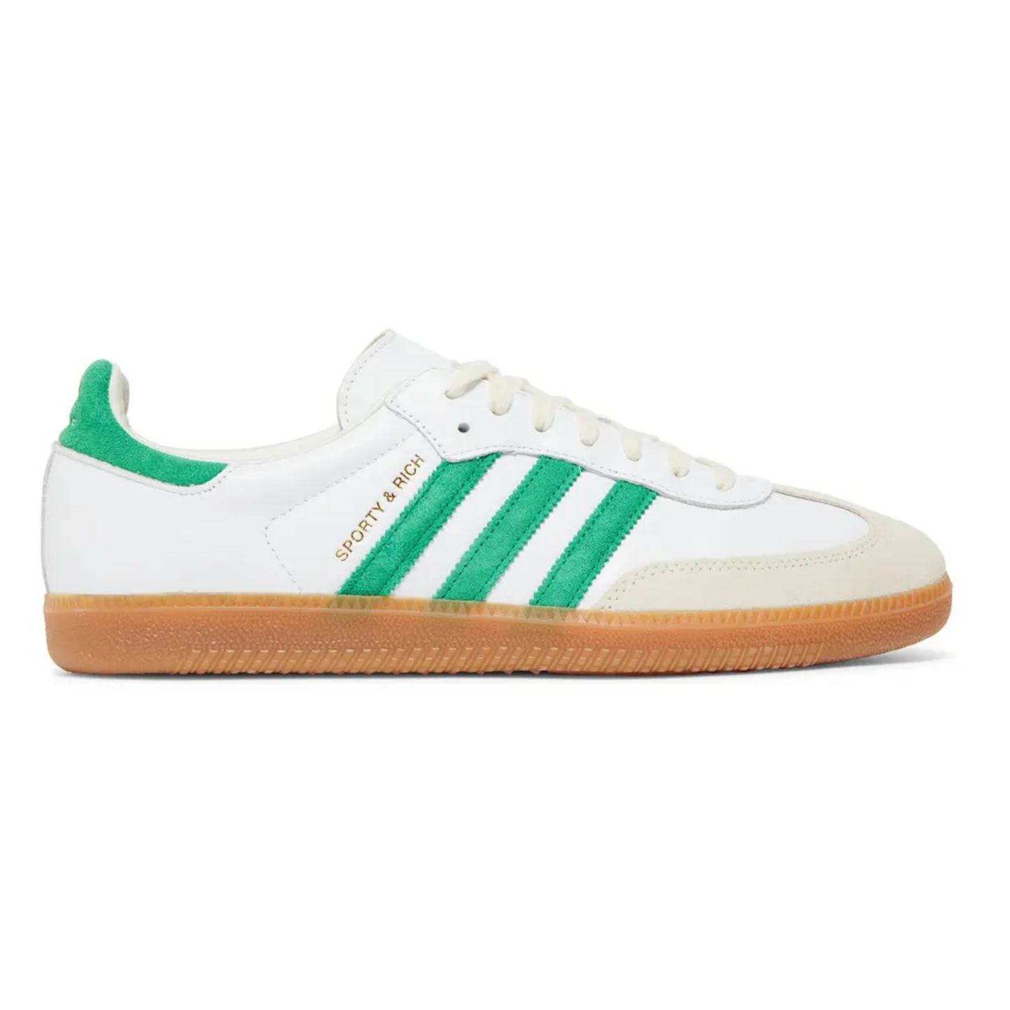 Adidas Samba OG Sporty and Rich White Green