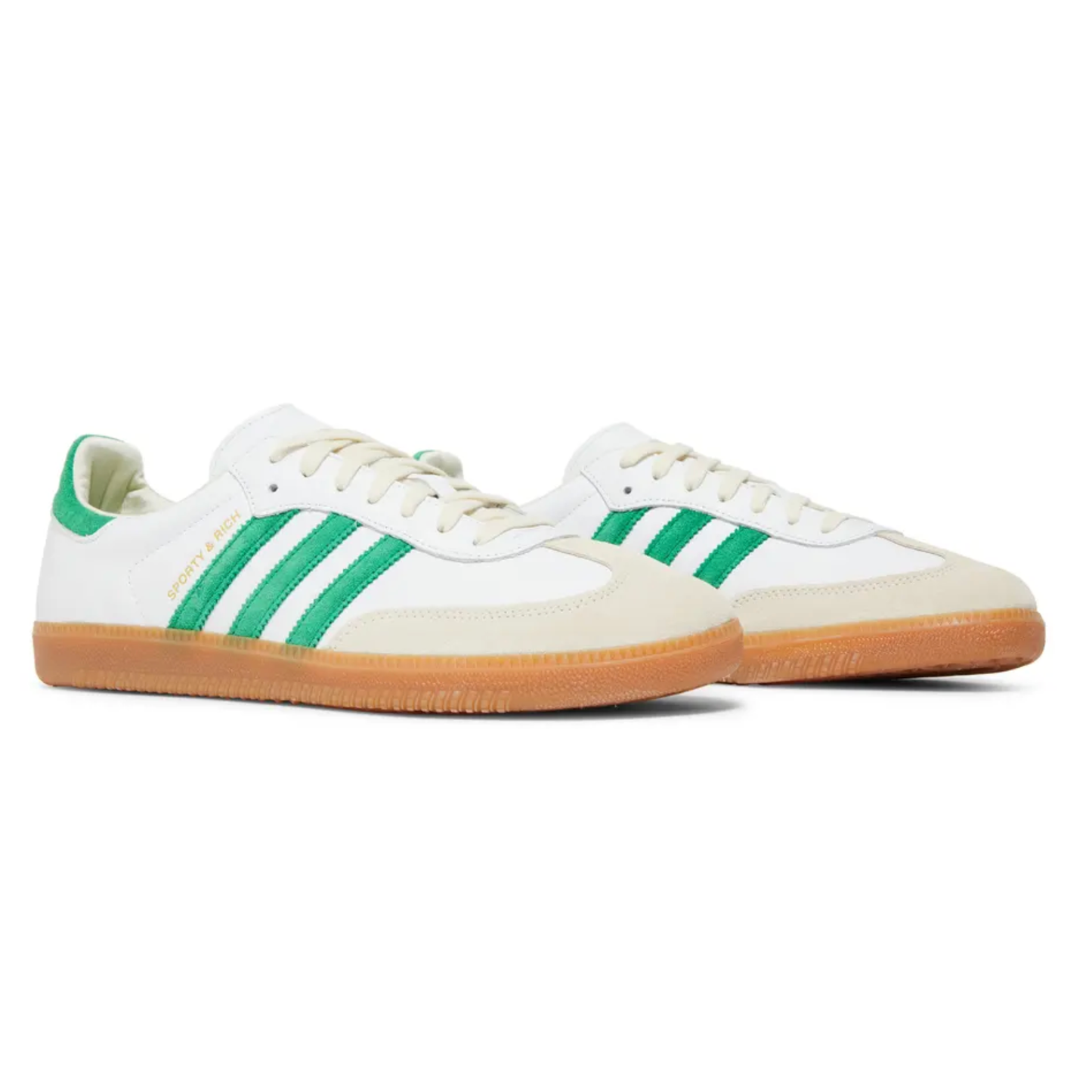 Adidas Samba OG Sporty and Rich White Green
