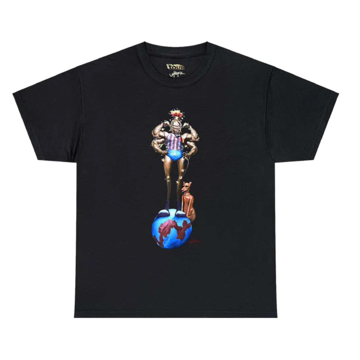 Travis Scott Utopia Is In Miami Circus Maximus Tee Black