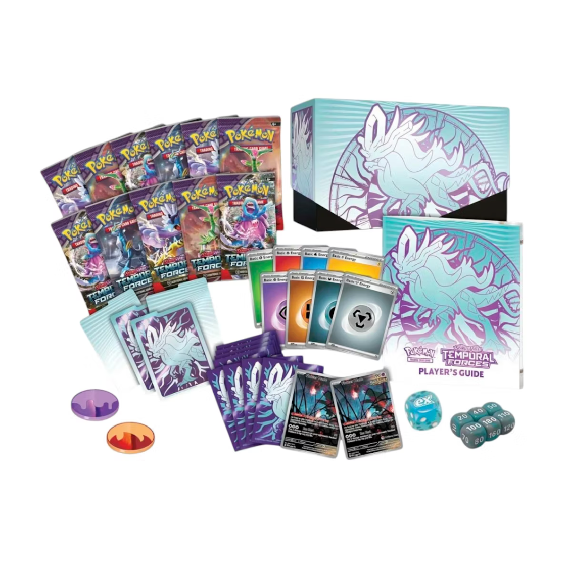 2024 Pokémon Scarlet & Violet Temporal Forces (Walking Wake) Pokemon Center Elite Trainer Box