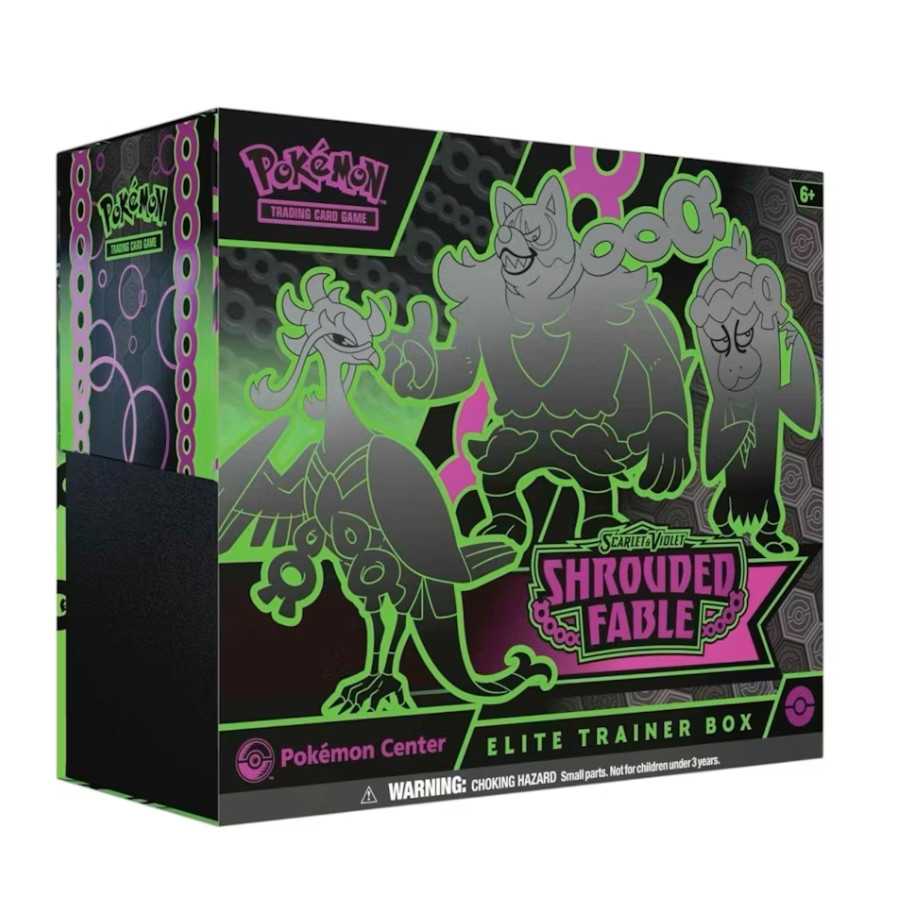 2024 Pokémon Scarlet & Violet Shrouded Fable Pokémon Center Elite Trainer Box