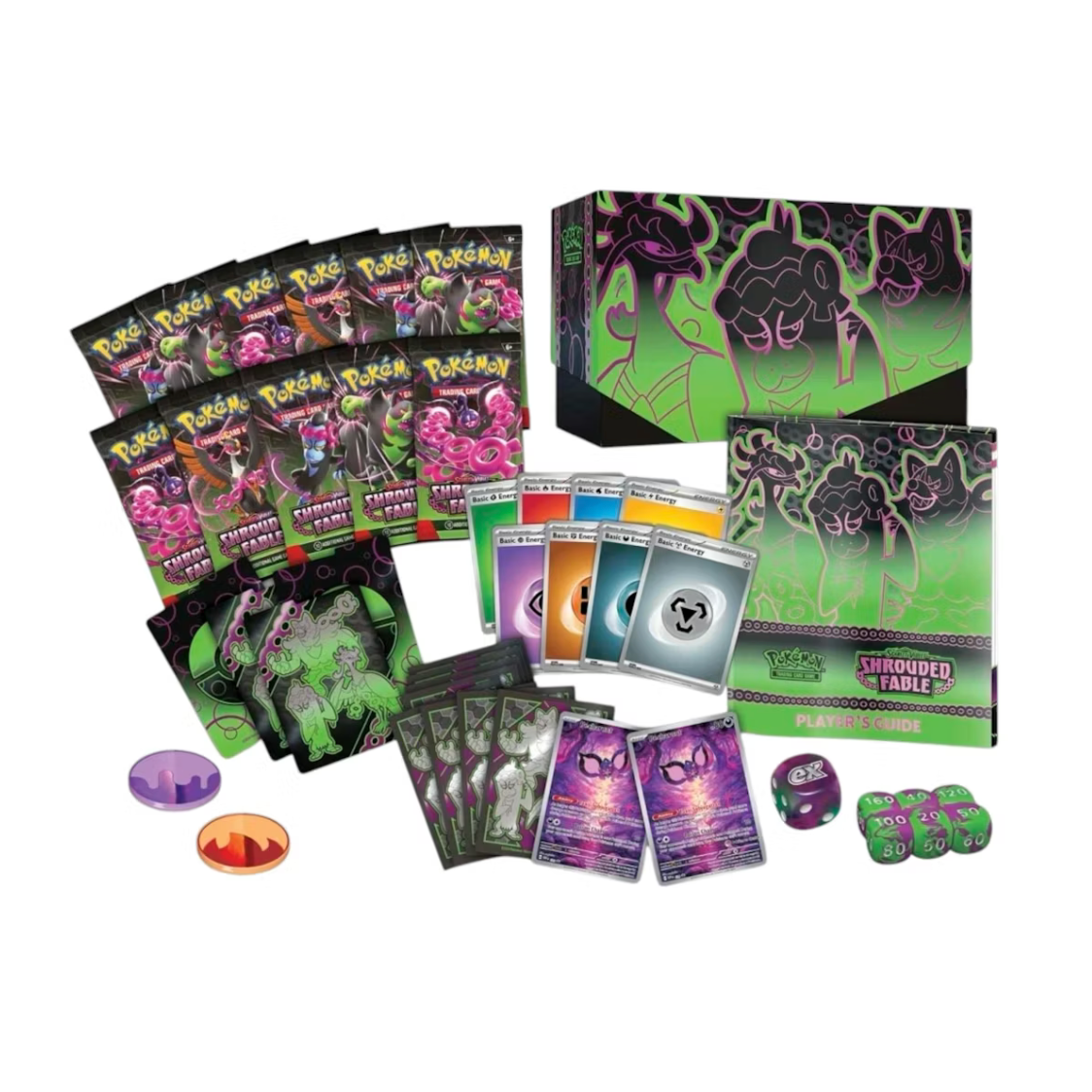2024 Pokémon Scarlet & Violet Shrouded Fable Pokémon Center Elite Trainer Box