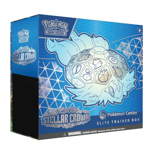 Pokémon Scarlet & Violet Steller Crown Pokemon Center Elite Trainer Box