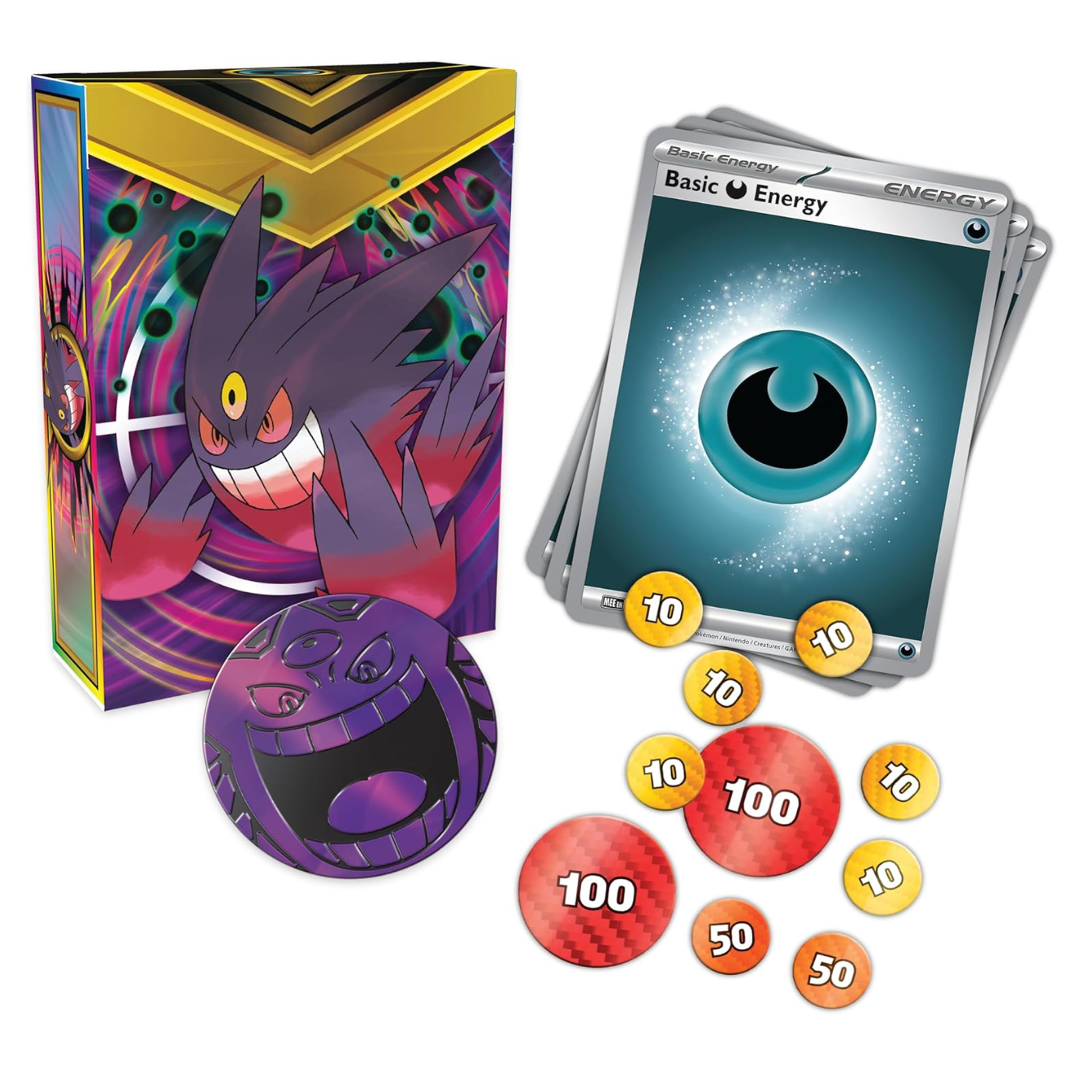 2025 Pokémon Mega Evolution Mega Gengar ex Metal Battle Deck