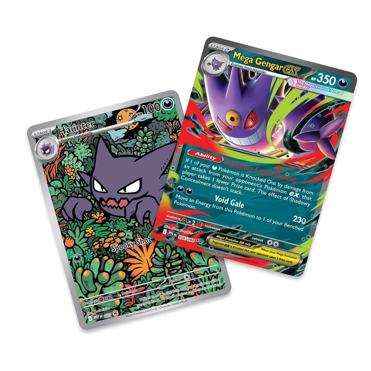 2025 Pokémon Mega Evolution Mega Gengar ex Metal Battle Deck
