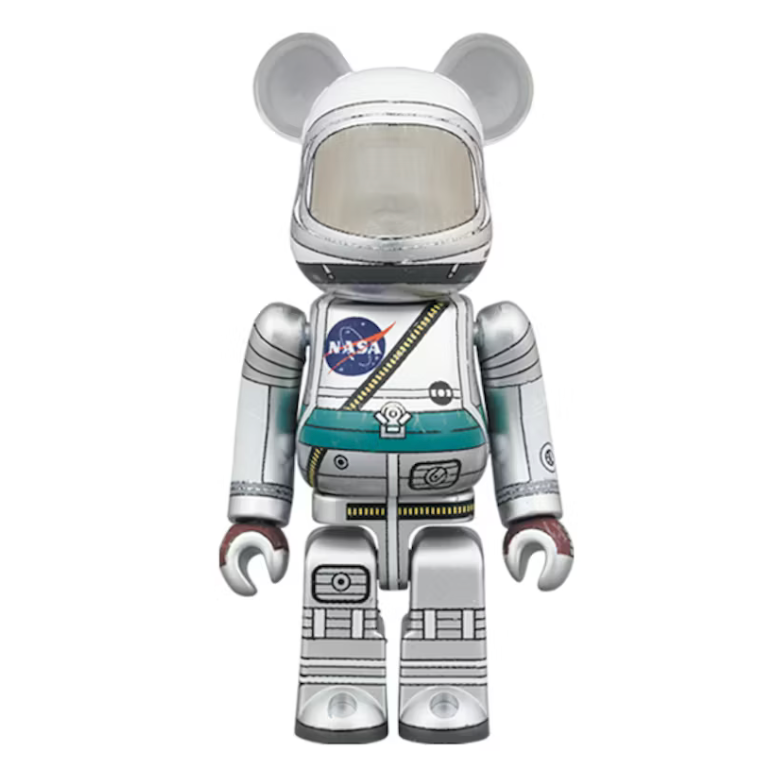 Bearbrick Project Mercury Astronaut 100% & 400% Set