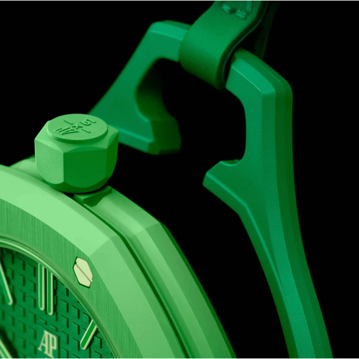 Swatch x Audemars Piguet Bioceramic Royal Pop Green Eight SSX03G100N