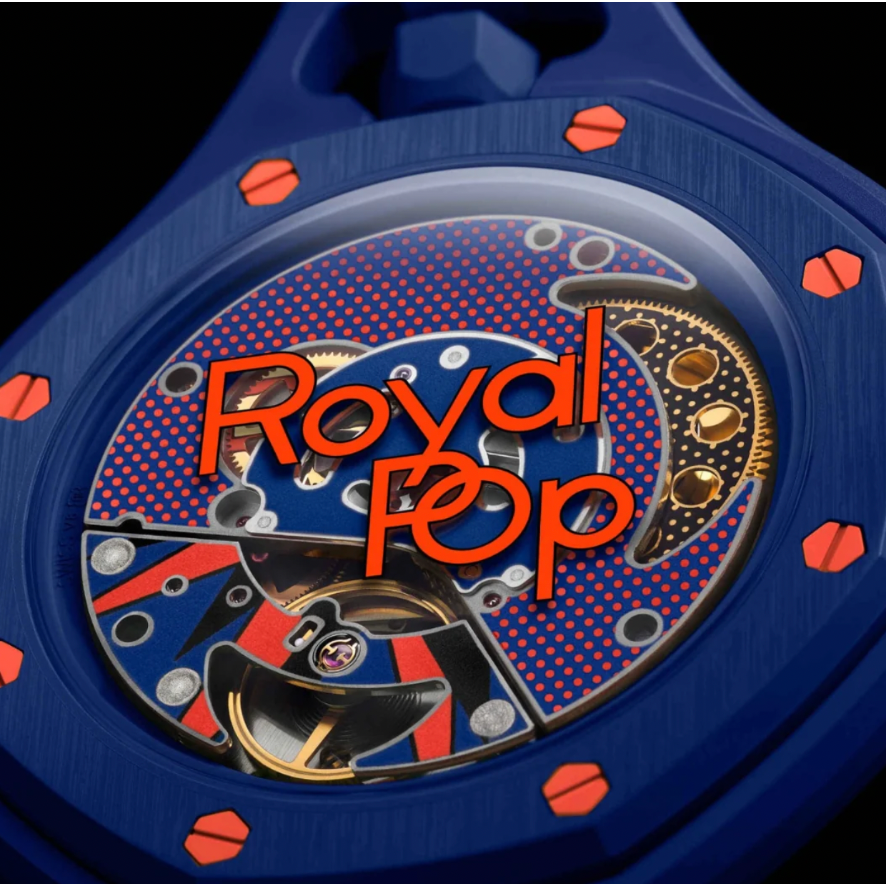 Swatch x Audemars Piguet Bioceramic Royal Pop Orenji Hachi SSX03L103N