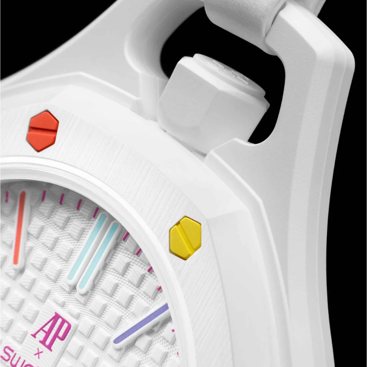 Swatch x Audemars Piguet Bioceramic Royal Pop Huit Blanc SSX03W100N