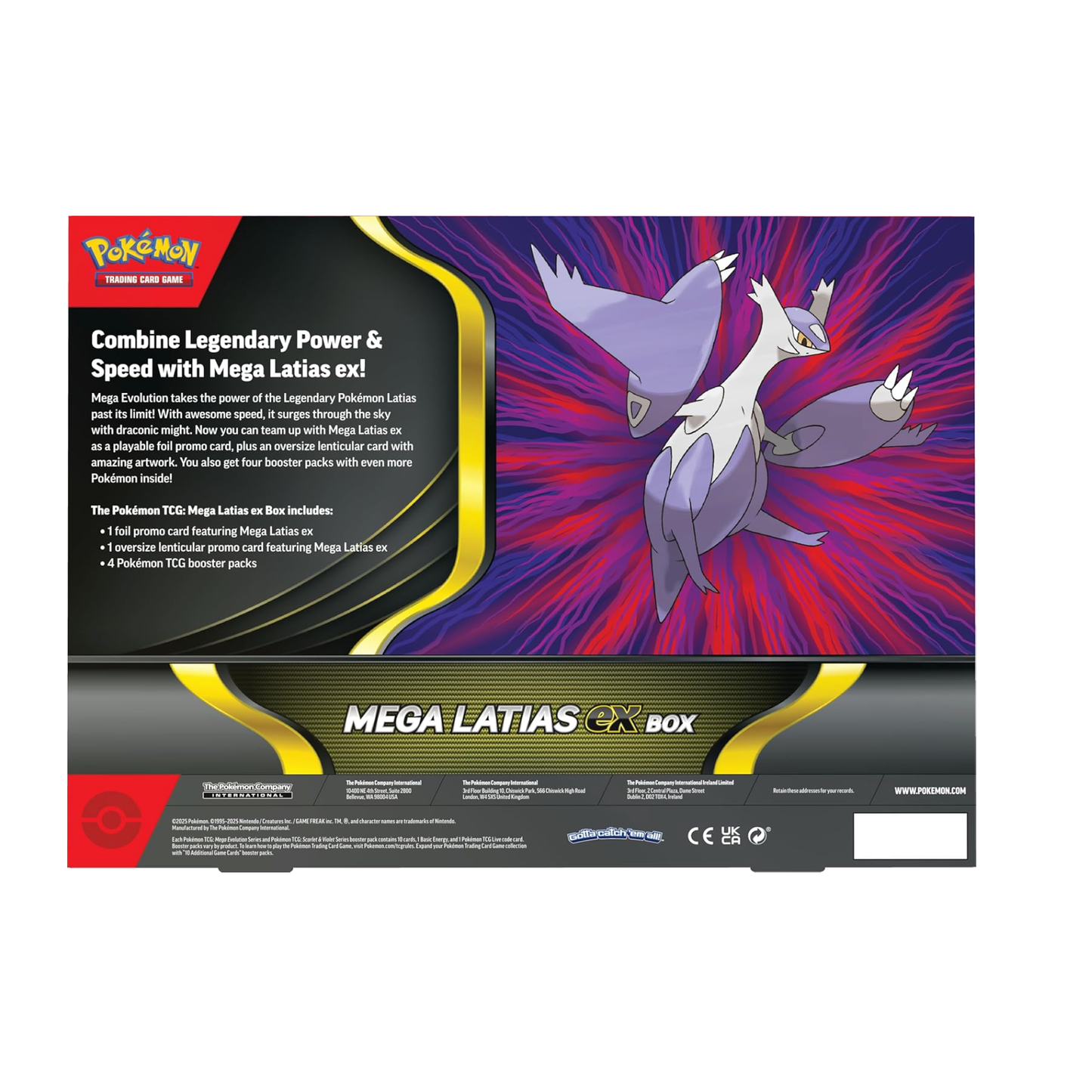 2025 Pokémon Mega Evolution Mega Latias Ex Box