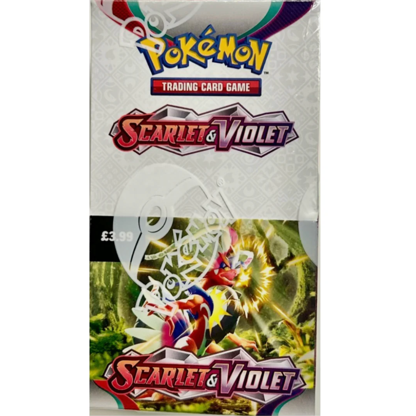 Pokémon  Scarlet & Violet Base Set Half Booster Box (18 Boosters)