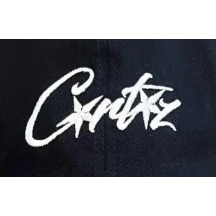 Corteiz 6-Panel Cap Black