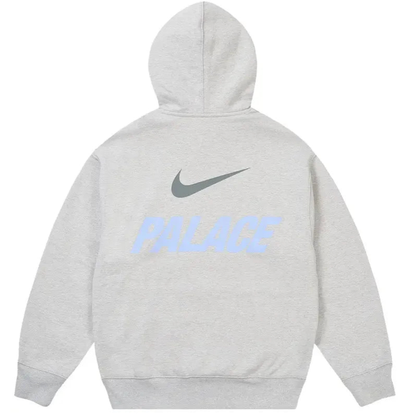 グレー　PALACE x Nike Font Swoosh Hood Grey Palace Nike Font Swoosh Hoodie Grey Marl | Palace | KershKicks