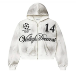Vale Valley Dreams UCL Zip Up Jacket White
