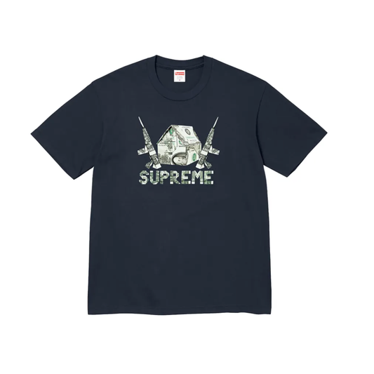 Supreme Origami Tee Navy