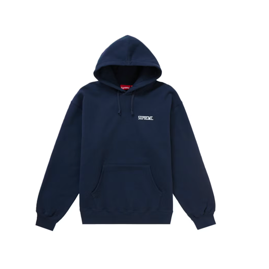 Supreme Anarchy Hooded Sweatshirt Navy