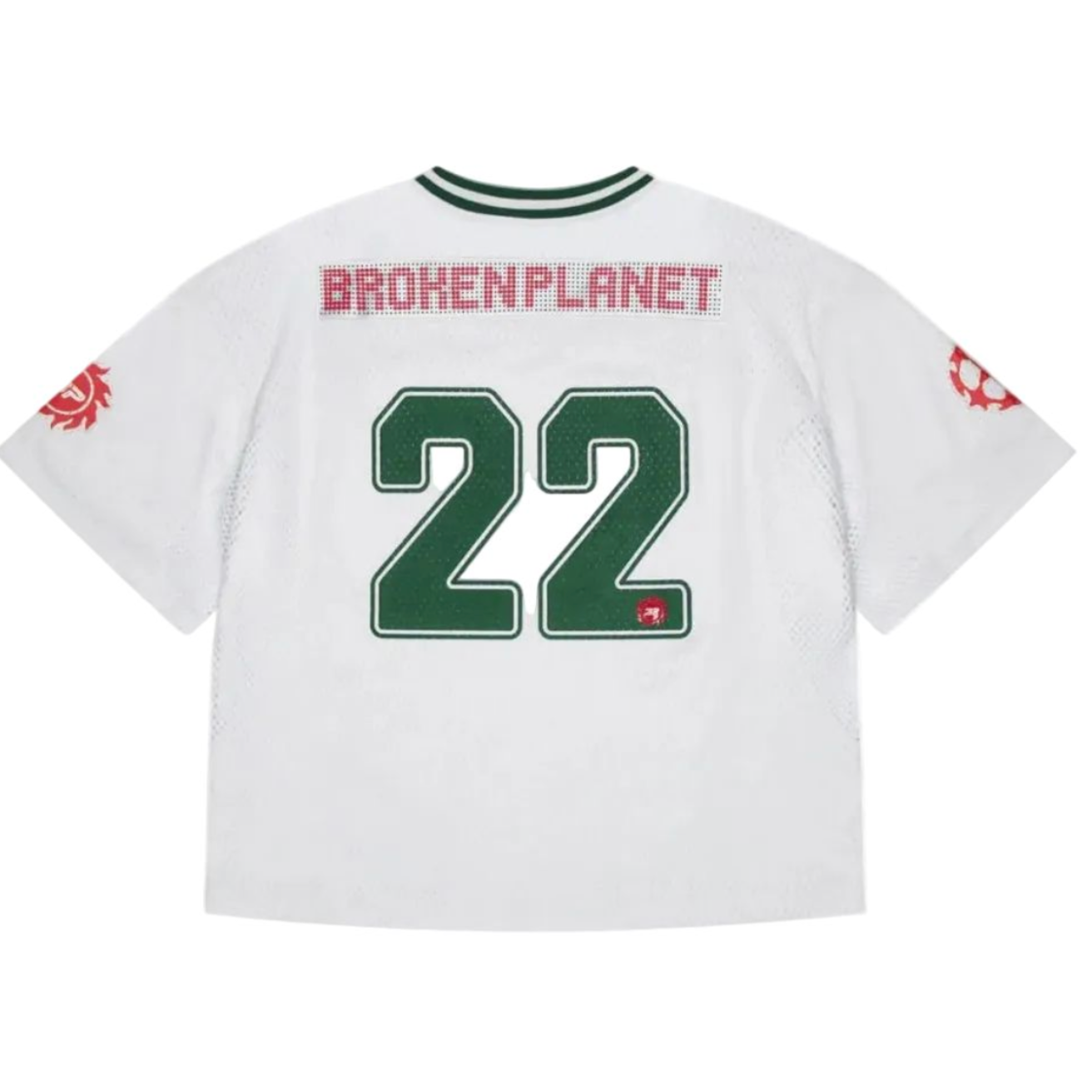 Broken Planet Market Billboard Football Jersey Snow White