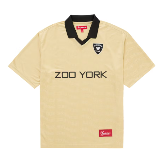 Supreme Zoo York Soccer Jersey Light Yellow