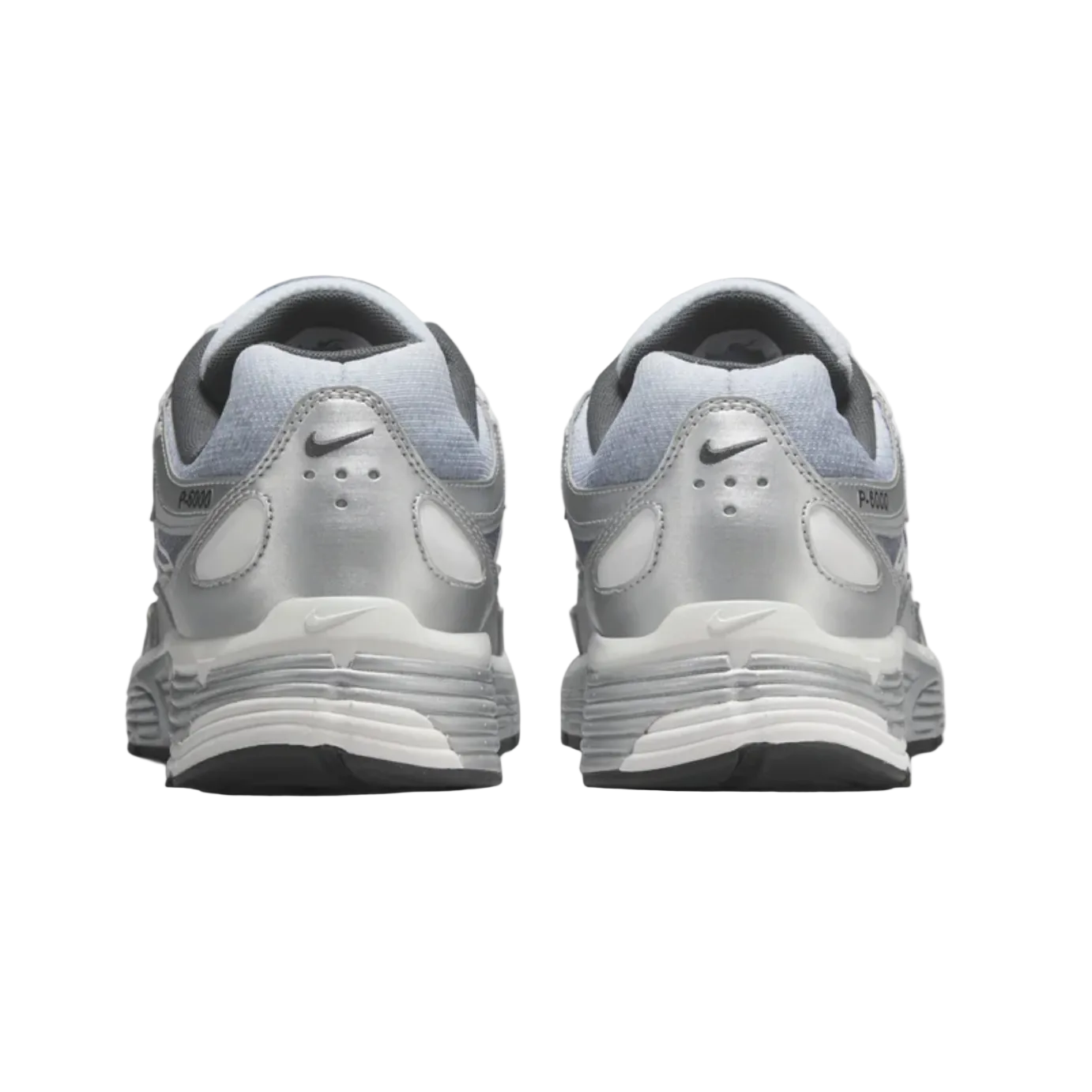 Nike P-6000 Metallic Silver Summit White Wolf Grey