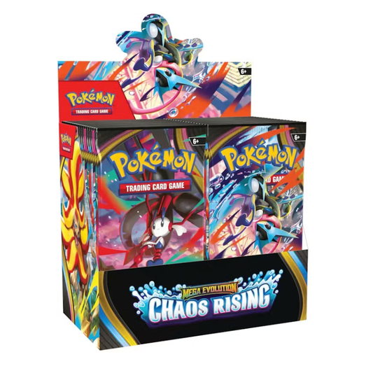 2026 Pokémon Mega Evolution Chaos Rising Booster Box