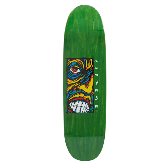 Supreme Disturbed Skateboard Deck Lime