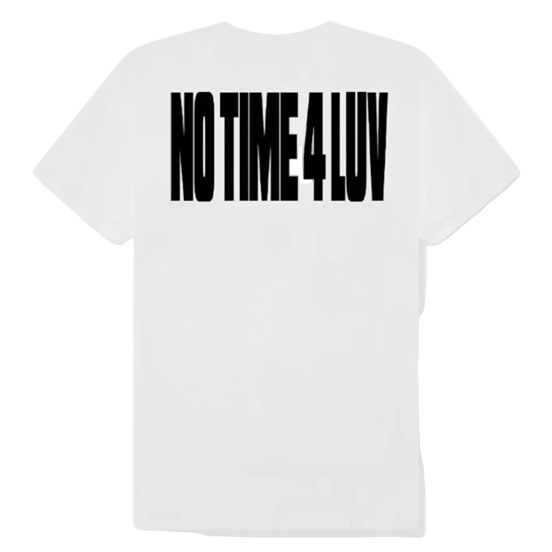 Corteiz No Time 4 Luv Tee White