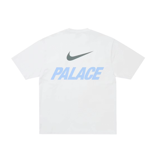 Palace x Nike Font Swoosh T-shirt White