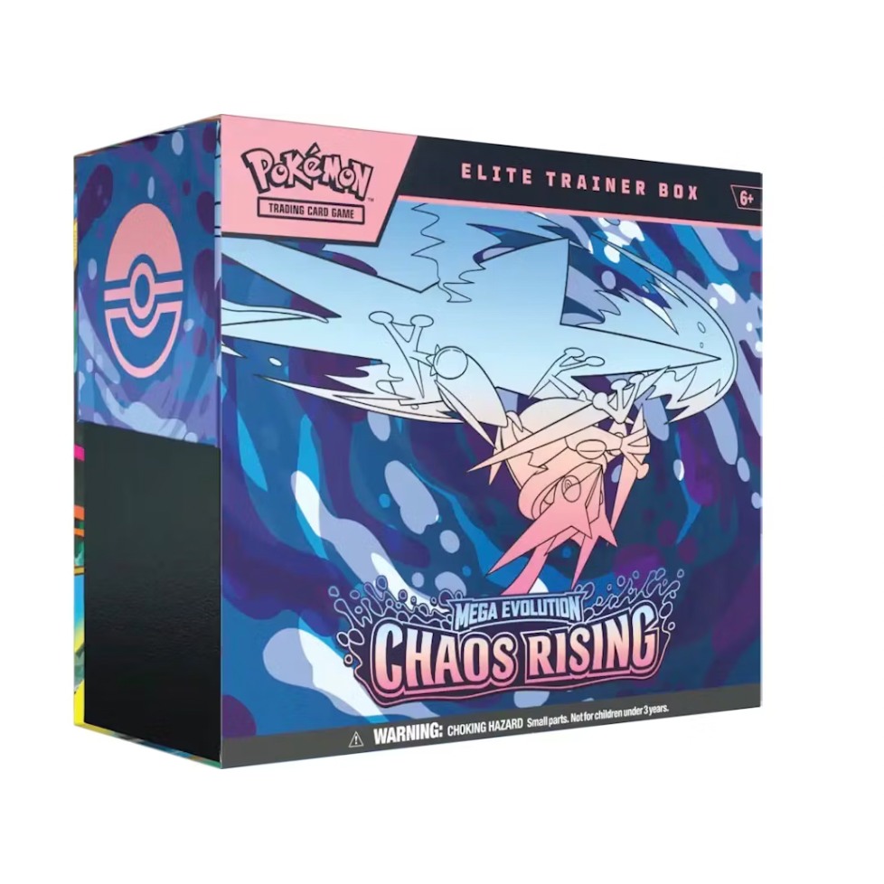 2026 Pokémon Mega Evolution Chaos Rising Elite Trainer Box