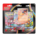 2026 Pokémon Mega Evolution Chaos Rising Charmeleon 3 Pack Blister