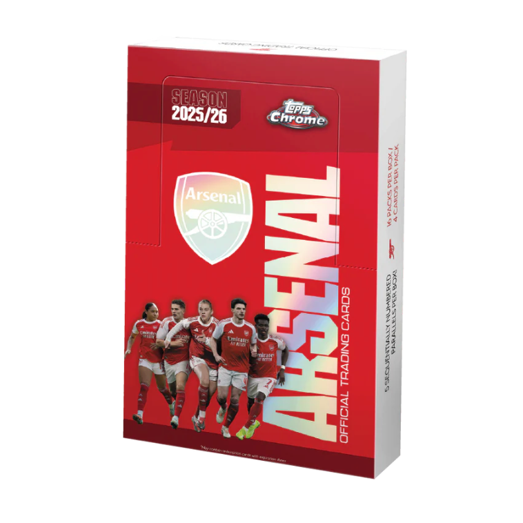 2025/2026 Topps Chrome Arsenal Hobby Box