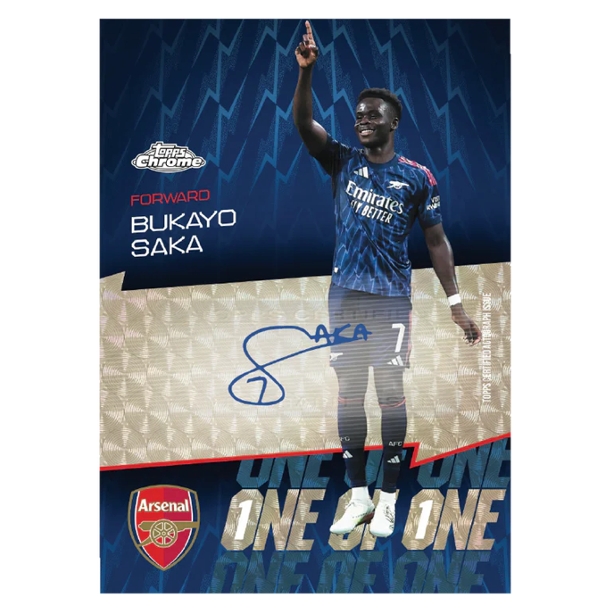 2025/2026 Topps Chrome Arsenal Hobby Box