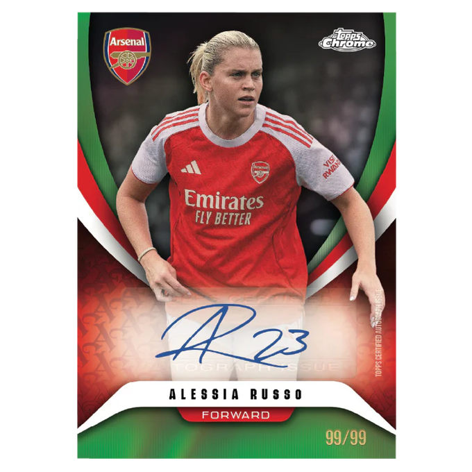 2025/2026 Topps Chrome Arsenal Hobby Box