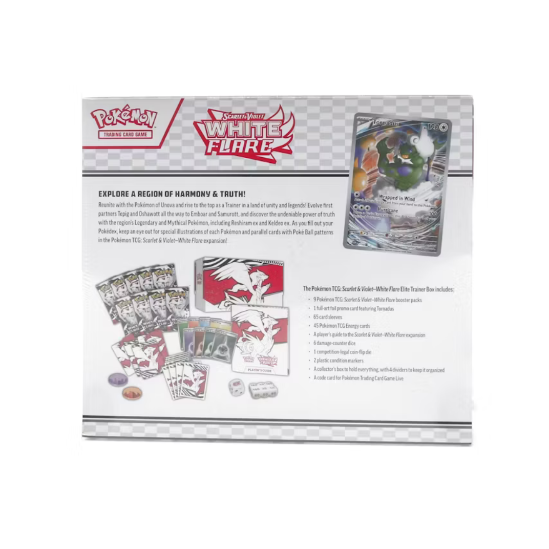 Pokémon Scarlet & Violet White Flare Elite Trainer Box