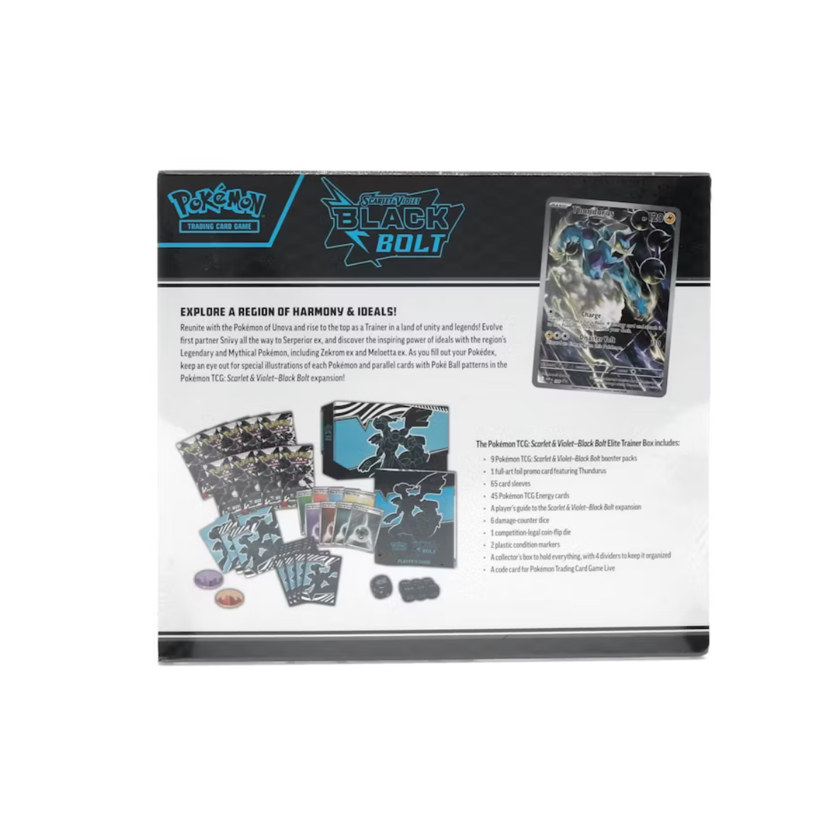 Pokémon Scarlet & Violet Black Bolt Elite Trainer Box