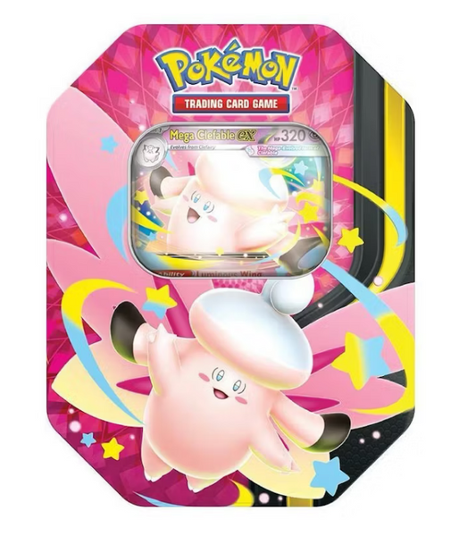 2026 Pokémon Mega Clefable Mega Moonlit Tin