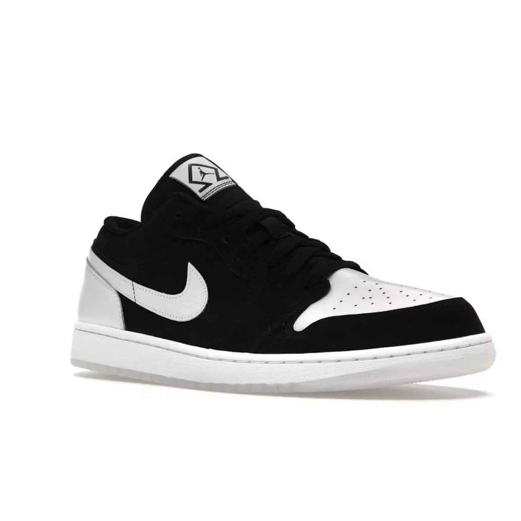 JORDAN 1 LOW BLACK WHITE DIAMOND SHORTS