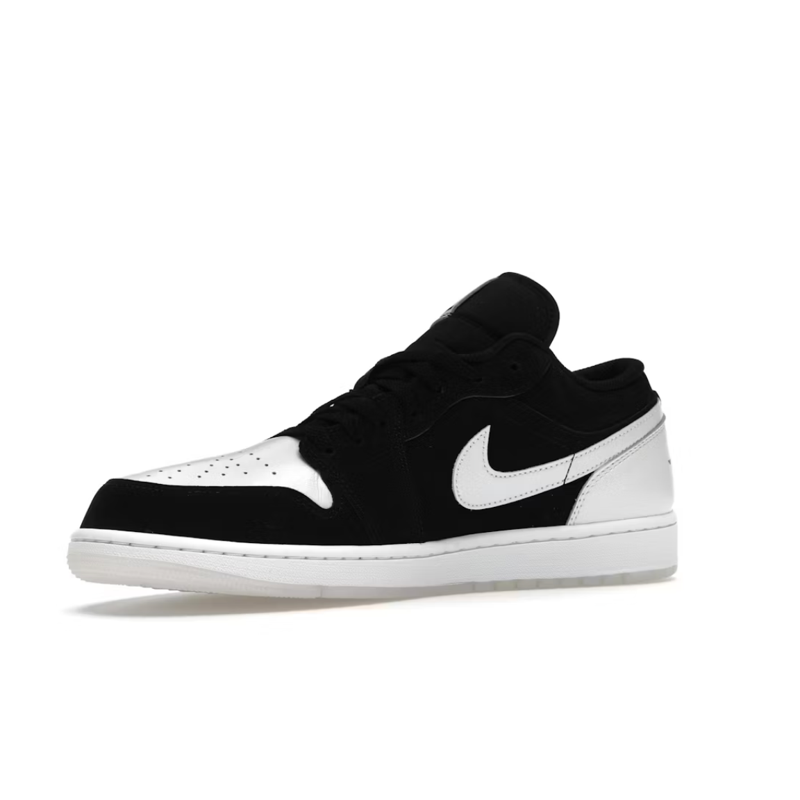 JORDAN 1 LOW BLACK WHITE DIAMOND SHORTS