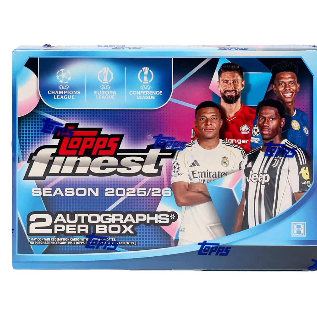 Topps Finest UEFA Club Competitions 2025/26 Hobby Box
