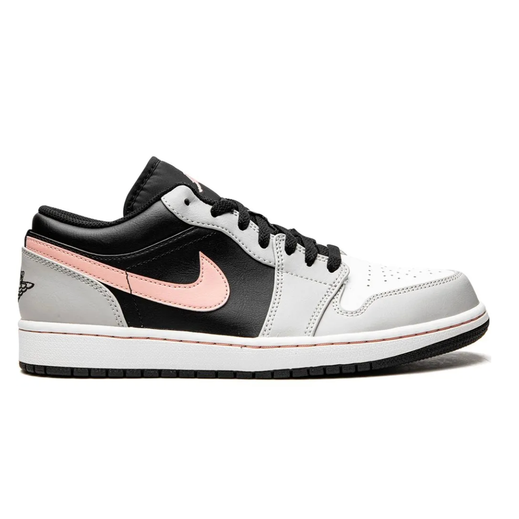 Jordan 1 Low Black Grey Pink