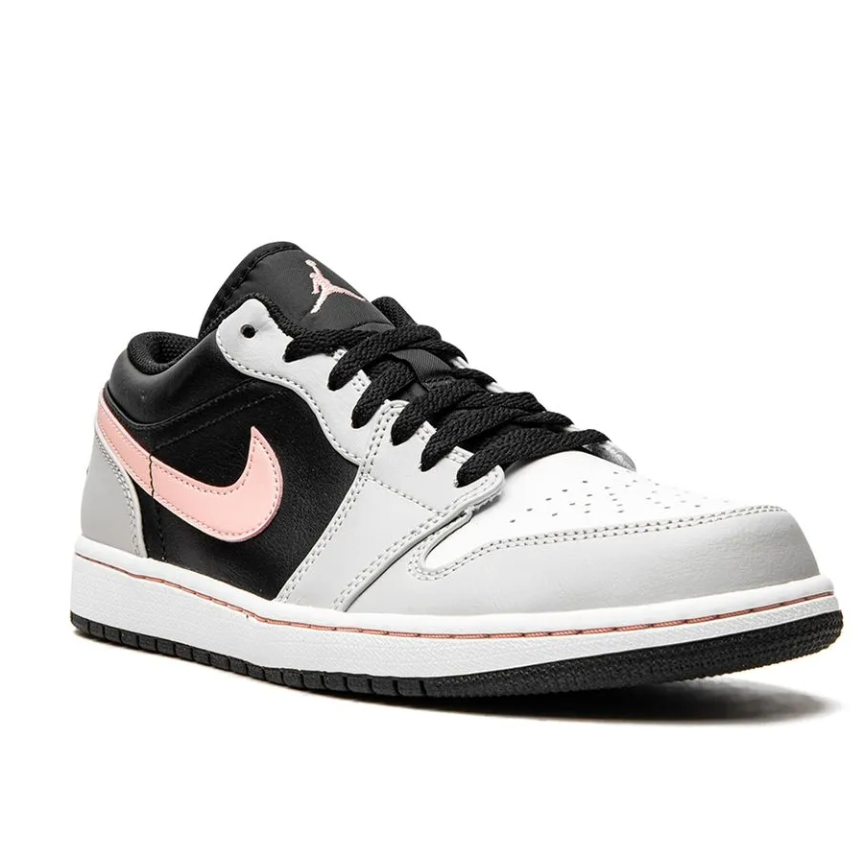 Jordan 1 Low Black Grey Pink