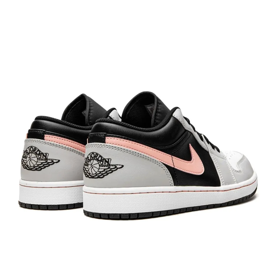 Jordan 1 Low Black Grey Pink