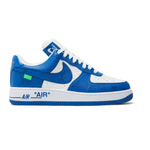 Louis Vuitton Nike Air Force 1 Low By Virgil Abloh White Royal