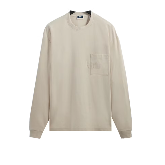 Kith Long Sleeve Quinn Tee Sediment
