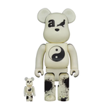 Bearbrick x atmos x Staple #4 100% & 400% Set Glow
