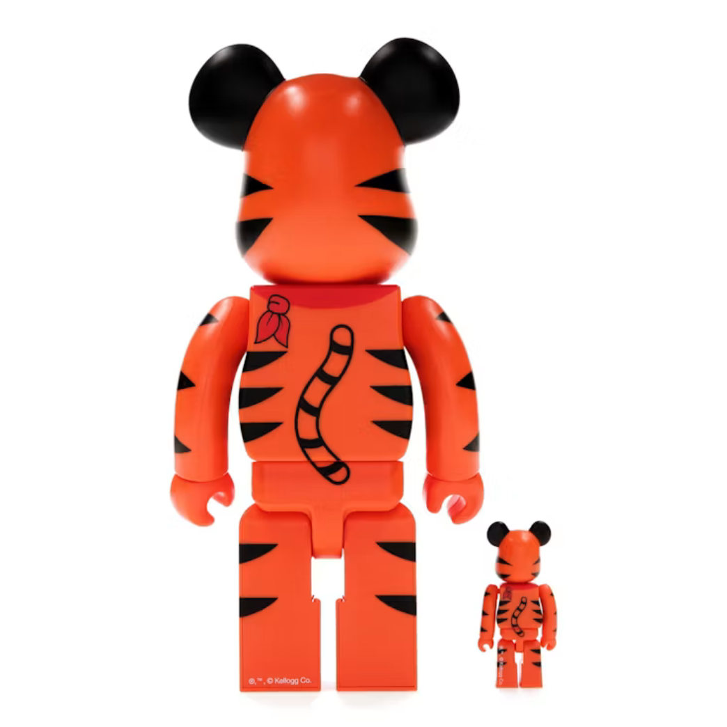 Bearbrick x Kellogg's Tony The Tiger Vintage Ver. 100% & 400% Set